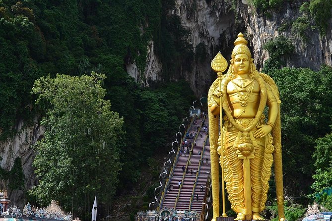 Batu Caves & Firefly Cruise from Kuala Lumpur with Seafood Dinner - Batu Caves: Hindu temple stairs, limestone views, and a strict outfit rule