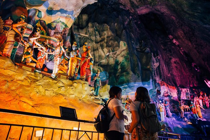 Batu Caves Private Tour with Pick-up from Kuala Lumpur - Walking up to the Lord Murugan statue, then easing into the caves