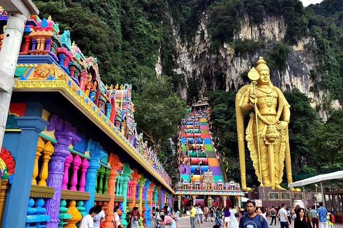 Batu Caves Tour from Kuala Lumpur - Batu Caves in KL, the real wow moment starts at the steps