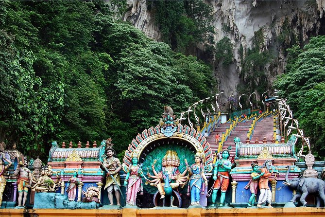Batu Caves Tour from Kuala Lumpur - Inside the caves, temples and Ramayana Cave details