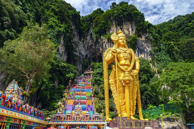 Batu Caves, Waterfalls, Hotspring, Batik & Pewter Tour with Lunch - Setapak Hot Spring: soak time with very warm water