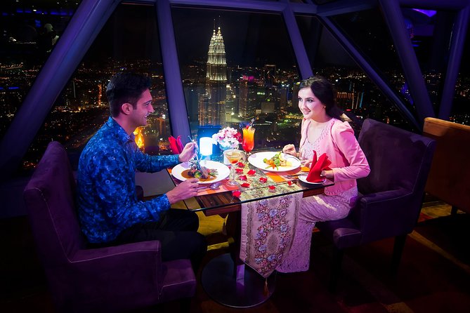 Dining at ORBIT Revolving Restaurant KL Tower with Transfers - Dress Code and the Window Seat Upgrade