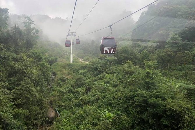 Genting Highlands Day Trip from Kuala Lumpur with Skyway Cable Car Ride - Chin Swee Cave Temple: pagoda steps and blessing-lamp atmosphere
