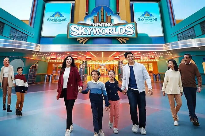 Genting SkyWorlds Theme Park Tickets (Optional) - Virtual Queue and the Genting SkyWorlds App: How You Avoid Wasted Time