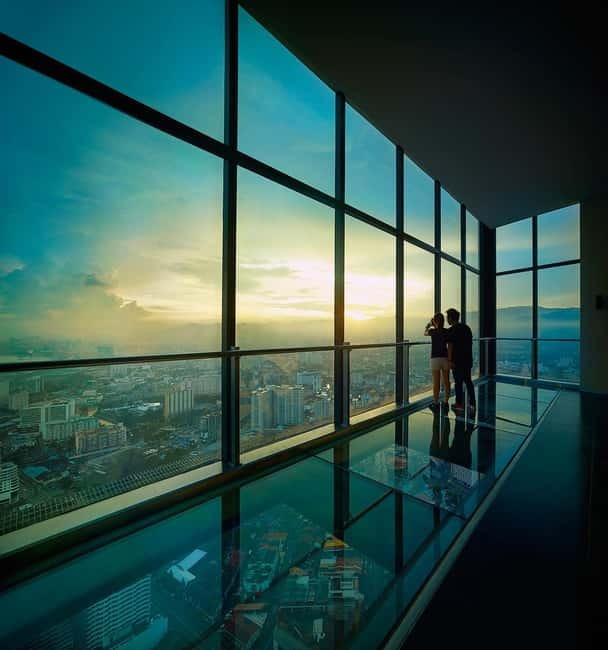 George Town: The Top Penang Entry Ticket - Getting your bearings in Komtar Tower (and where the views start)