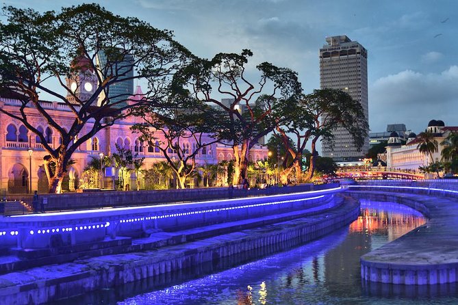 Glittering Night at Lake Symphony, River of Life & Saloma Bridge - Chinatown at night: snacks, bargains, and eye-level street life