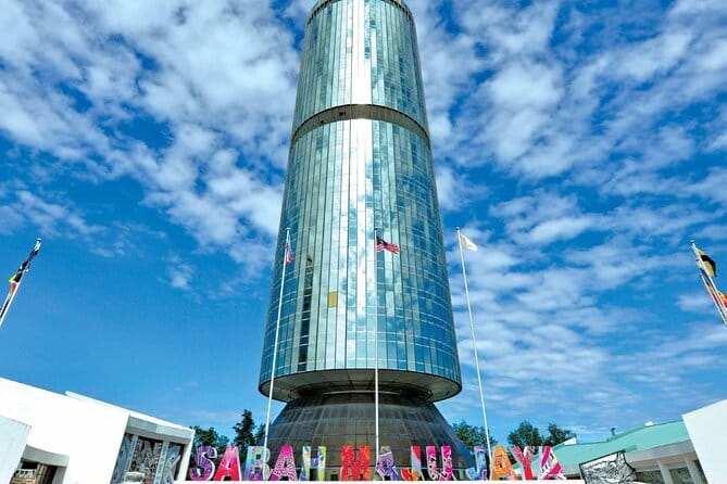 Kota Kinabalu Half Day City Tour with Professional Tour Guide - Stop 1: Menara Tun Mustapha, the single-column tower moment