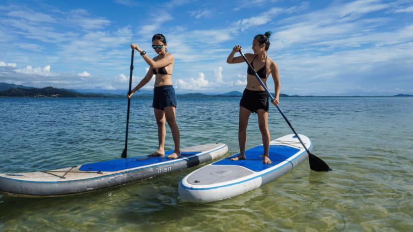 Kota Kinabalu : Snorkeling at Ara Dinawan Private Island - On-island start: tea ceremony, guided tour, and facilities you can use