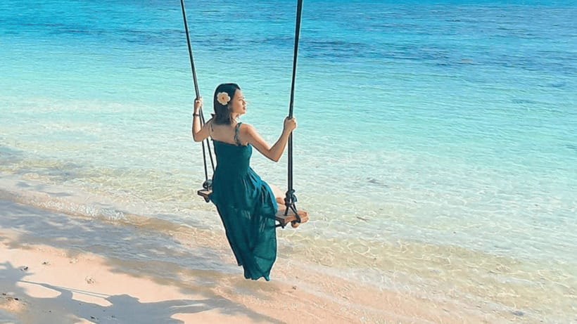 Kota Kinabalu : Snorkeling at Ara Dinawan Private Island - Kayaks, paddleboards, and free time on a glamping-style private island