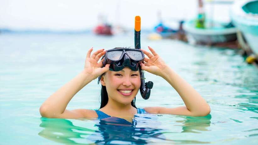 Kota Kinabalu: Snorkeling & Island Hopping Sapi & Manukan - Sapi Island snorkeling and beach time you can actually use