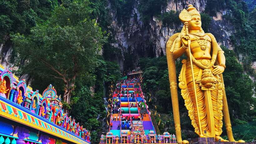Kuala Lumpur: Batu Caves & Historic Buildings Tour - Batu Caves, Lord Murugan, and Cathedral Cave in one packed stop