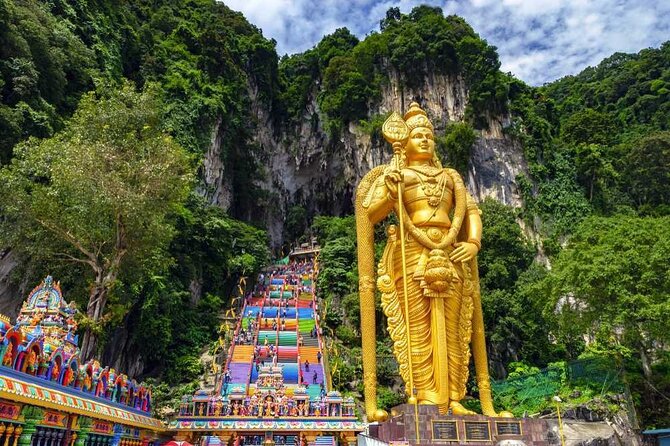 Kuala Lumpur City & Batu Caves Temple Private Tour - Batu Caves: the climb, the cave temples, and photo-stop magic