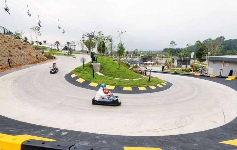 Kuala Lumpur: Skyline Luge Admission Ticket - 1.6 km of luge tunnel: how speed control feels