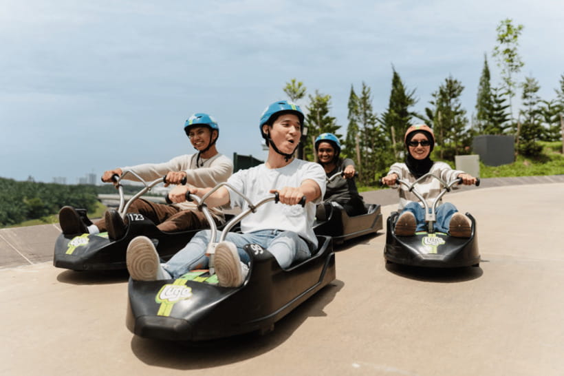 Kuala Lumpur: Skyline Luge Admission Ticket - Four track styles: pick the thrill that matches your mood
