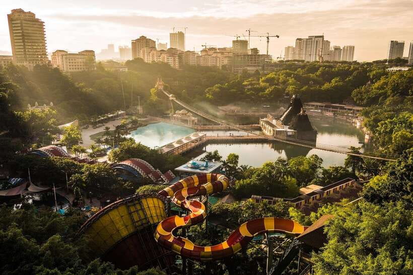 Kuala Lumpur: Sunway Lagoon Theme Park E-Ticket - Entering Sunway Lagoon: Start at the Main Entrance Ticket Counter