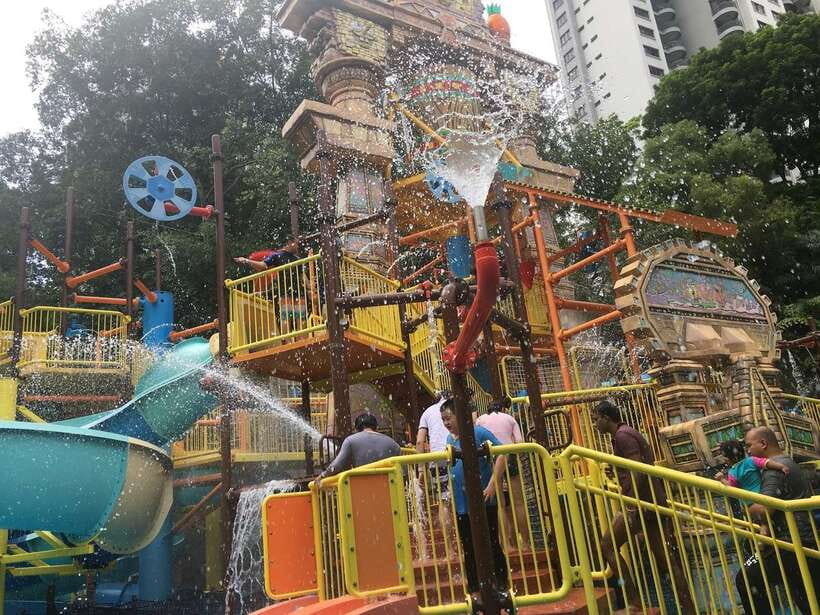Kuala Lumpur: Sunway Lagoon Theme Park Ticket with Transfer - Amusement Park thrills: coasters, slingshot, and a suspension-bridge view