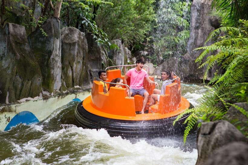 Kuala Lumpur: Sunway Lagoon Ticket & 1-Way Transfer - Nickelodeon Lost Lagoon: the SpongeBob zone families talk about