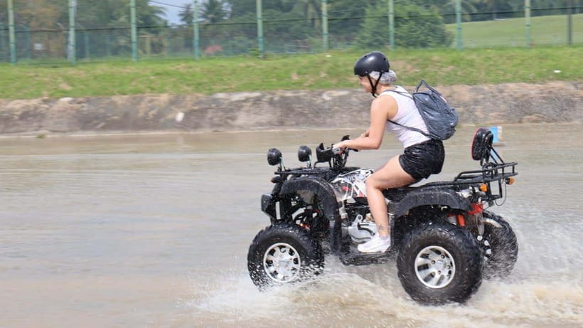 Langkawi ATV Mountain, Jungle and Waterfall - Paddy field views and rubber plantations: the Langkawi stops that feel more local