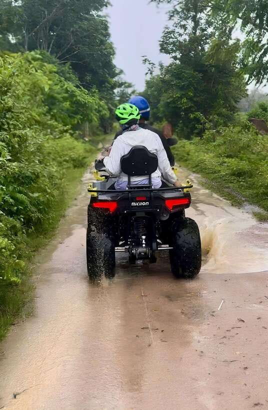 Langkawi ATV Mountain, Jungle and Waterfall - Village lanes, plants you might spot, and the mountain-top pause