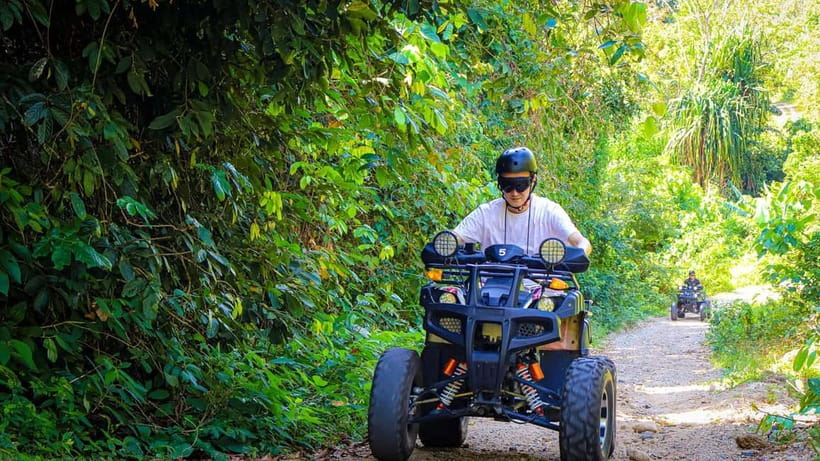 Langkawi Atv Private Jungle and Waterfall Tour - What you see: rubber plantations, paddy fields, and farm roads