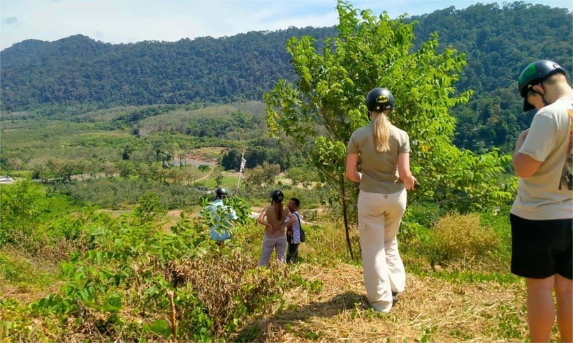 Langkawi:ATV Ride at Matchinchang Mountain Foothill - The ride route: rubber plantations, local village life, and off-road thrills
