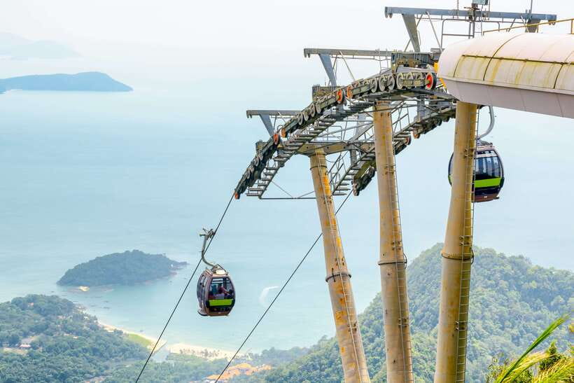 Langkawi: Cable Car Admission Ticket - 650 meters above sea: eastern cliffs and three vertical chimneys