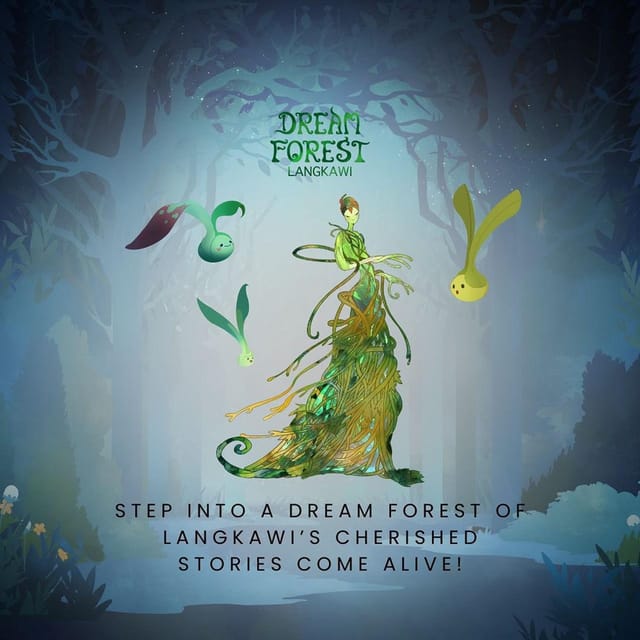 Langkawi: Dream Forest Langkawi Standard Admission Ticket - Story Stops you can look for: Tasik Dayang Bunting, Merong Mahawangsa, Giants of Langkawi