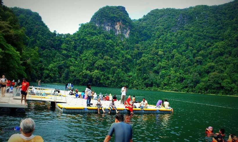 Langkawi: Island Hopping Tour - Pulau Dayang Bunting (Lake of the Pregnant Maiden): swimming time and an optional fee