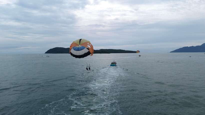 Langkawi: Jet Ski and Parasailing Tour - Beras Basah Island and the private beach break