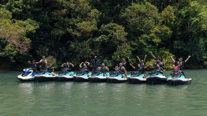 Langkawi Jet Ski Tour Dayang Bunting Free Drone Video - Beras Basah Island, Diamond Island Sands, and the Best Swimming Break