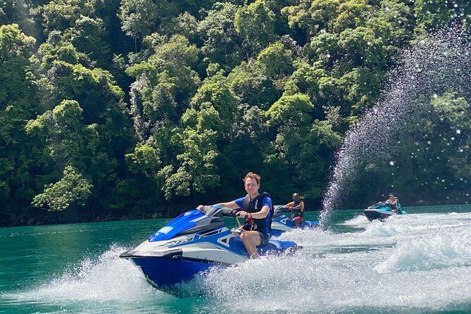 Langkawi Jet Ski Tour Silver Package with Free Drone Video - Island hopping routing: Pregnant Maiden Lake, Diamond Island, Pulau Singa, and more