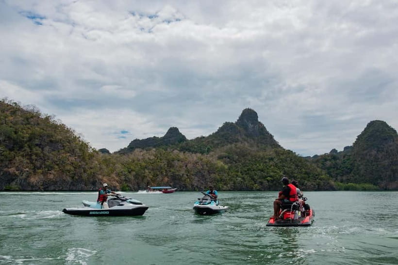 Langkawi: Jet Ski Tour UNESCO Kilim Geopark Free Video - Meeting point, pickup areas, and how the day stays organized