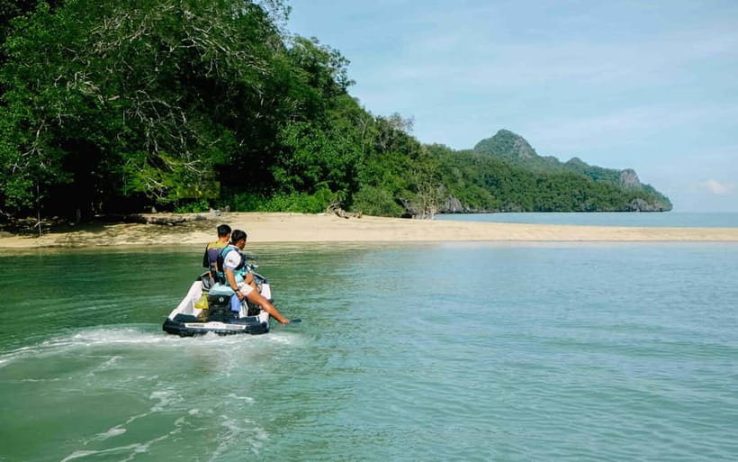 Langkawi: Jet Ski Tour UNESCO Kilim Geopark Free Video - Crocodile Cave, with low-tide timing you need to respect