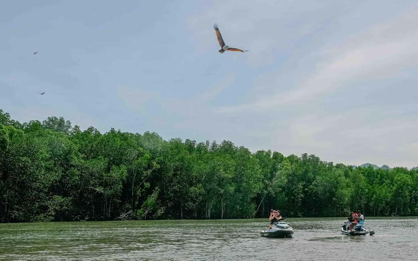 Langkawi: Jet Ski Tour UNESCO Kilim Geopark Free Video - Price and what you truly get for $263 per group (up to 2)