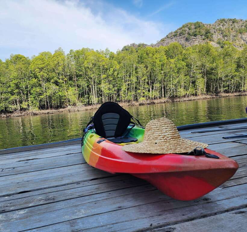 Langkawi : Kilim Geoforest Mangrove Kayak Tour with Lunch - Lunch on the water: what to expect at the floating restaurant