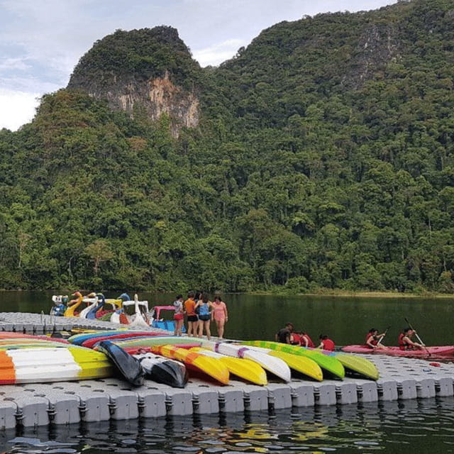 Langkawi:Pregnant Maiden Lake & Islands Hopping Private Boat - Lion Island swimming and sunbathing: the easy reward