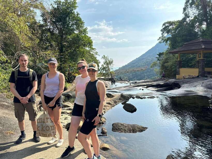 Langkawi: Seven Wells Waterfalls and Sacred Blue Pool Trip - Meeting at CoffeeNuts Cafe, then getting started the right way