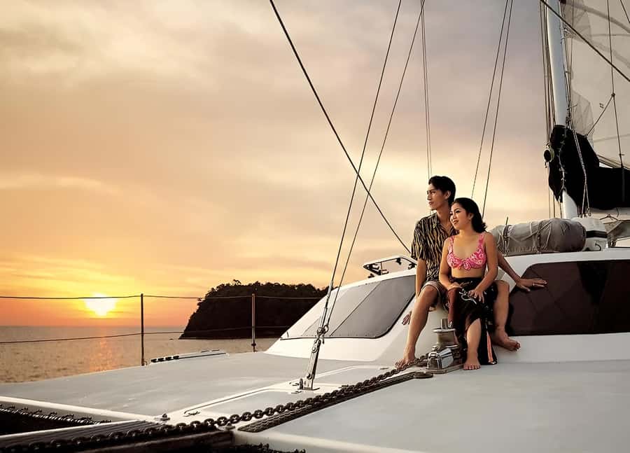Langkawi: Sunset Cruise Experience - Deck Time Before Dinner: Photos, Sea Breeze, and the Jacuzzi Factor