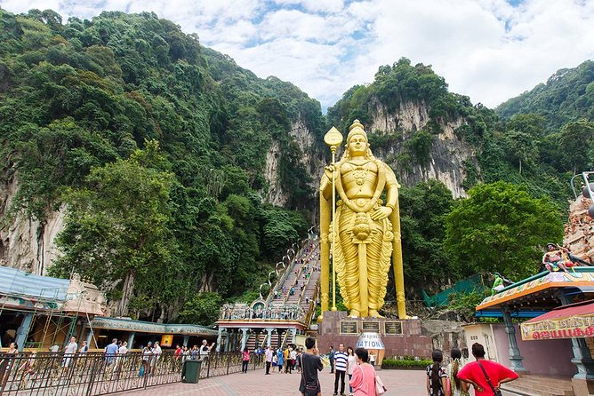 Malaysia Countryside and Batucaves from Kuala Lumpur - Batu Caves: Murugan, Thaipusam, and the 272-Step Reward