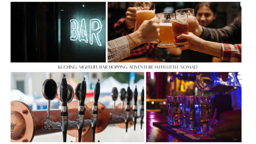 Nomadic Nightfall: Kuching Pub Crawl Adventure - Rooftop bar with river views, live music, and photo-friendly downtime
