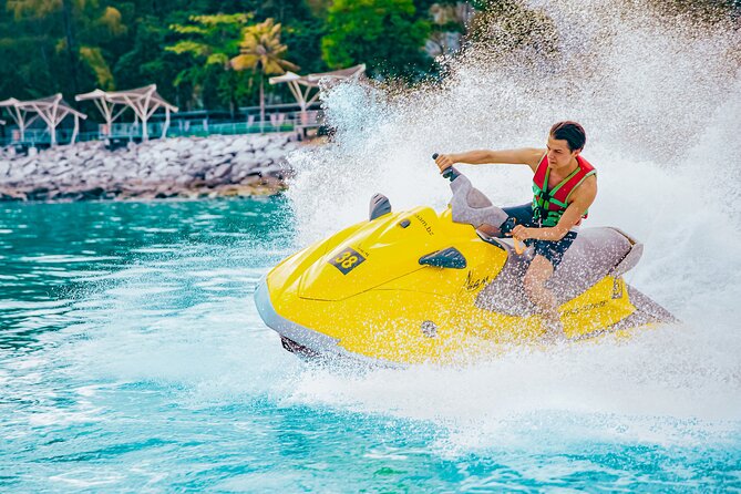 Paradise 101 : Day Pass to Langkawi's ONLY Private Day Island - On-island setup: loungers, hammocks, cabanas, and the beach-service detail