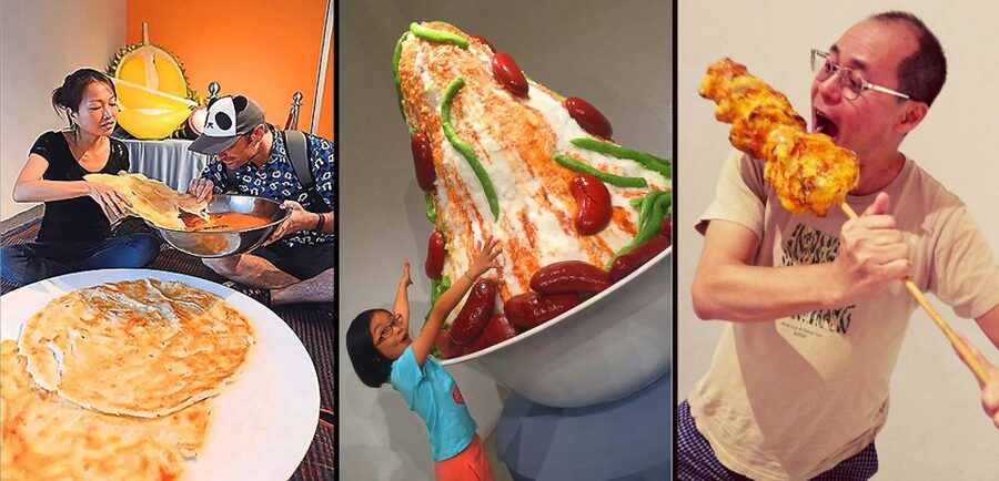 Penang: Wonderfood Museum Entry Ticket - Wow Zone: oversized Malaysian dishes that you can actually walk around