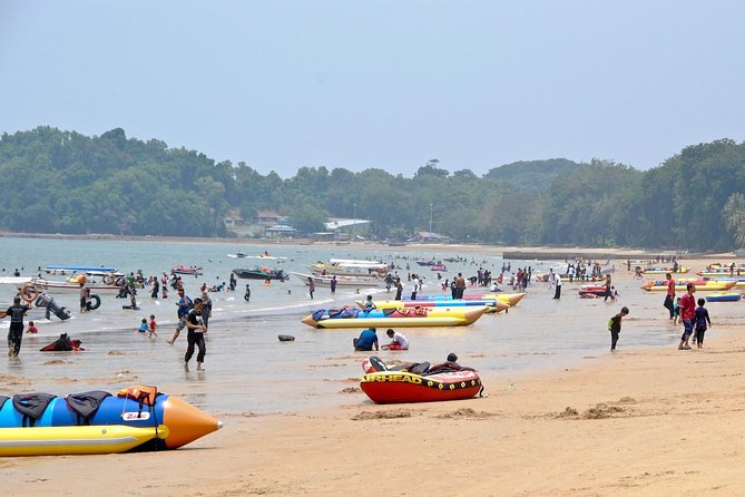 Port Dickson Beach Day Tour with Sunset Cruise - Muzium Tentera Darat: tunnels, vehicles, and a memorial fountain