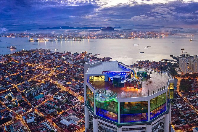 Private Dinner at THE TOP with Skywalk Experience from Penang - From hotel pickup to Komtar’s elevator experience