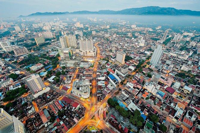 Private Dinner at THE TOP with Skywalk Experience from Penang - The Top at Komtar: Levels 65 and 68 at night