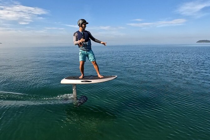 Private Guided E-Foil Experience in Tanjung Aru Beach - Your 1-hour session: from kneels and short flights to controlled standing