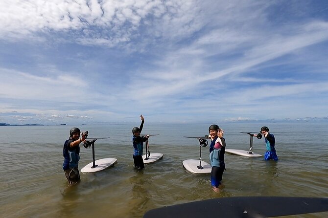 Private Guided E-Foil Experience in Tanjung Aru Beach - How the e-foil works: remote trigger, propeller push, and lift from the wings