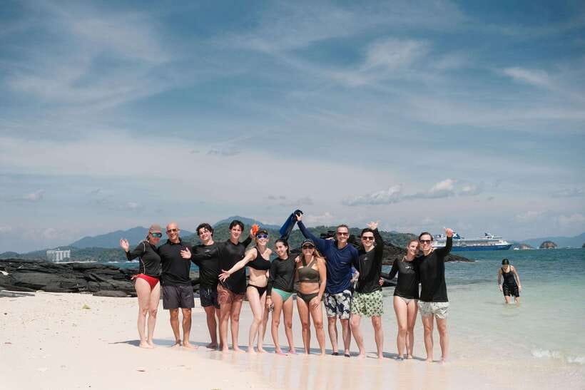 (PRIVATE) Platinum Package Jet Ski Tour Langkawi, Red Ray - Pulau Singa Besar eagle feeding and the Eagle Square symbol