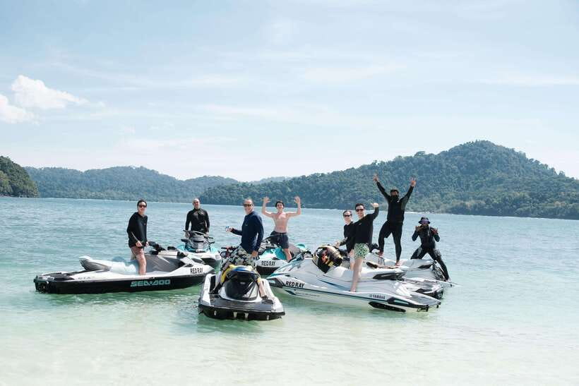 (PRIVATE) Platinum Package Jet Ski Tour Langkawi, Red Ray - Tuba Island: seafood lunch, caves, and why this stop helps justify the price