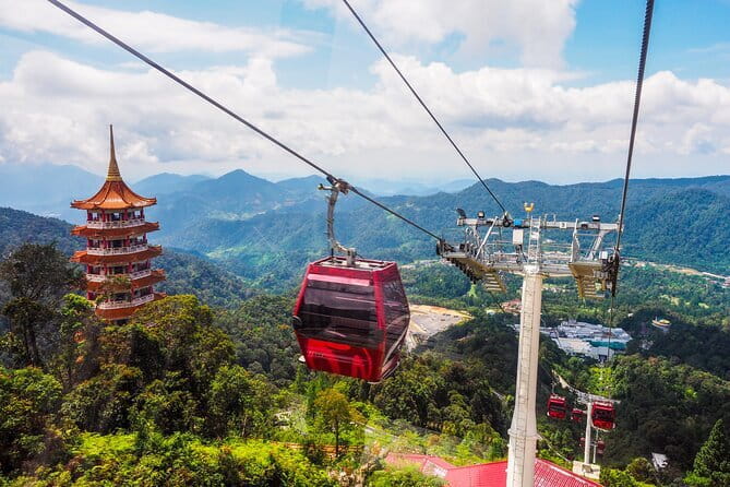 Rainforest-Cascading Waterfall & Batu Cave (Private Tour) - Batu Caves: Limestone Steps, Temple Visits, and About an Hour On-Site